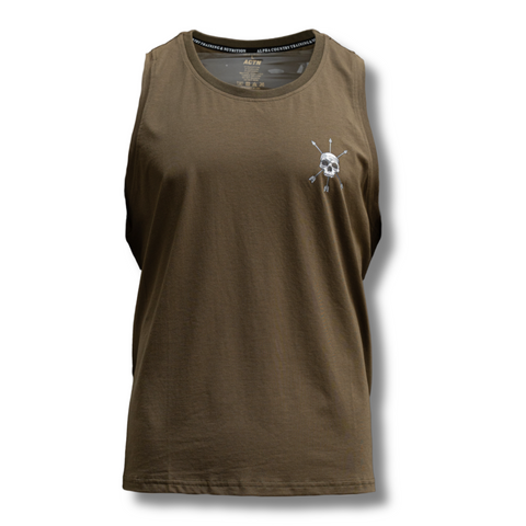 MEN'S | RAPID PERFORMANCE TANK : MILITARY OLIVE