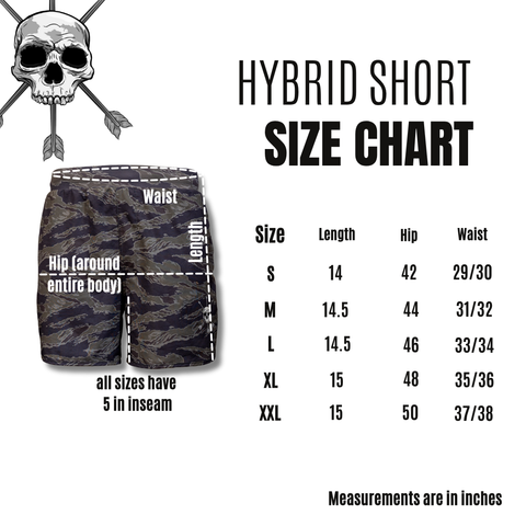 MEN'S | HYBRID SHORT : DEEP FOREST