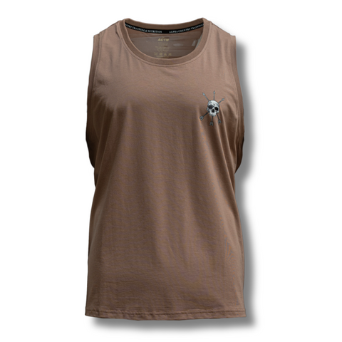 MEN'S | RAPID PERFORMANCE TANK : TOBACCO BROWN