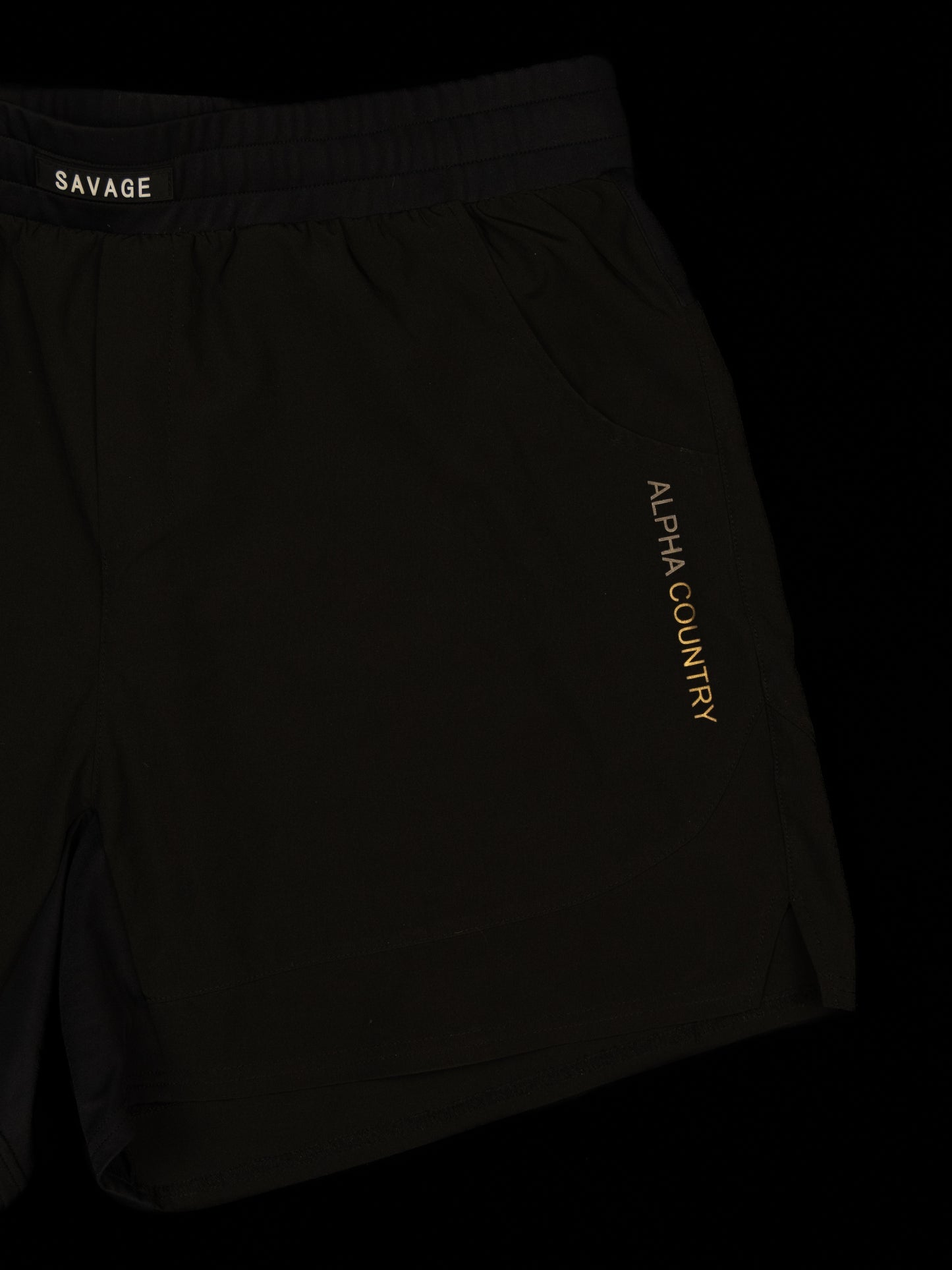 MEN'S | SAVAGE SHORT : BLACK