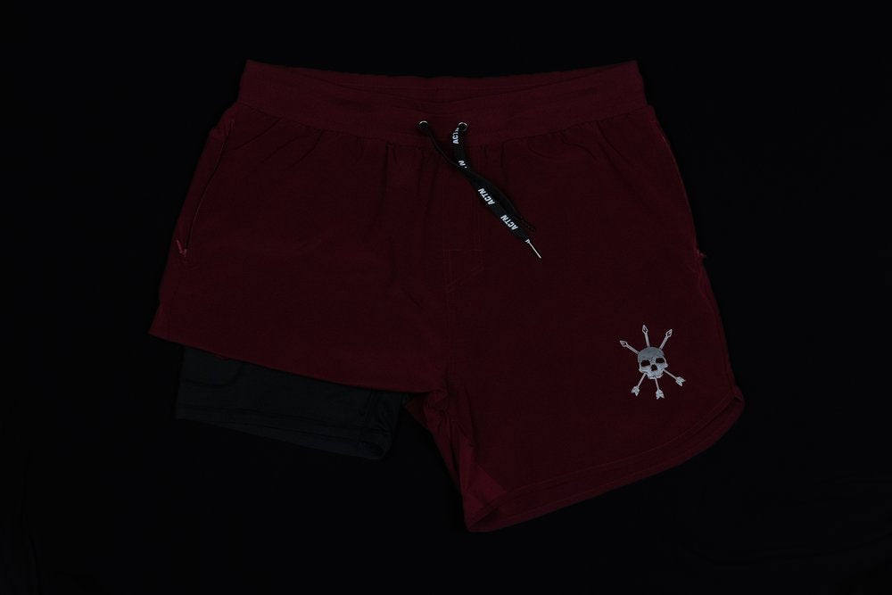 MEN'S | STEALTH SHORT : MAROON