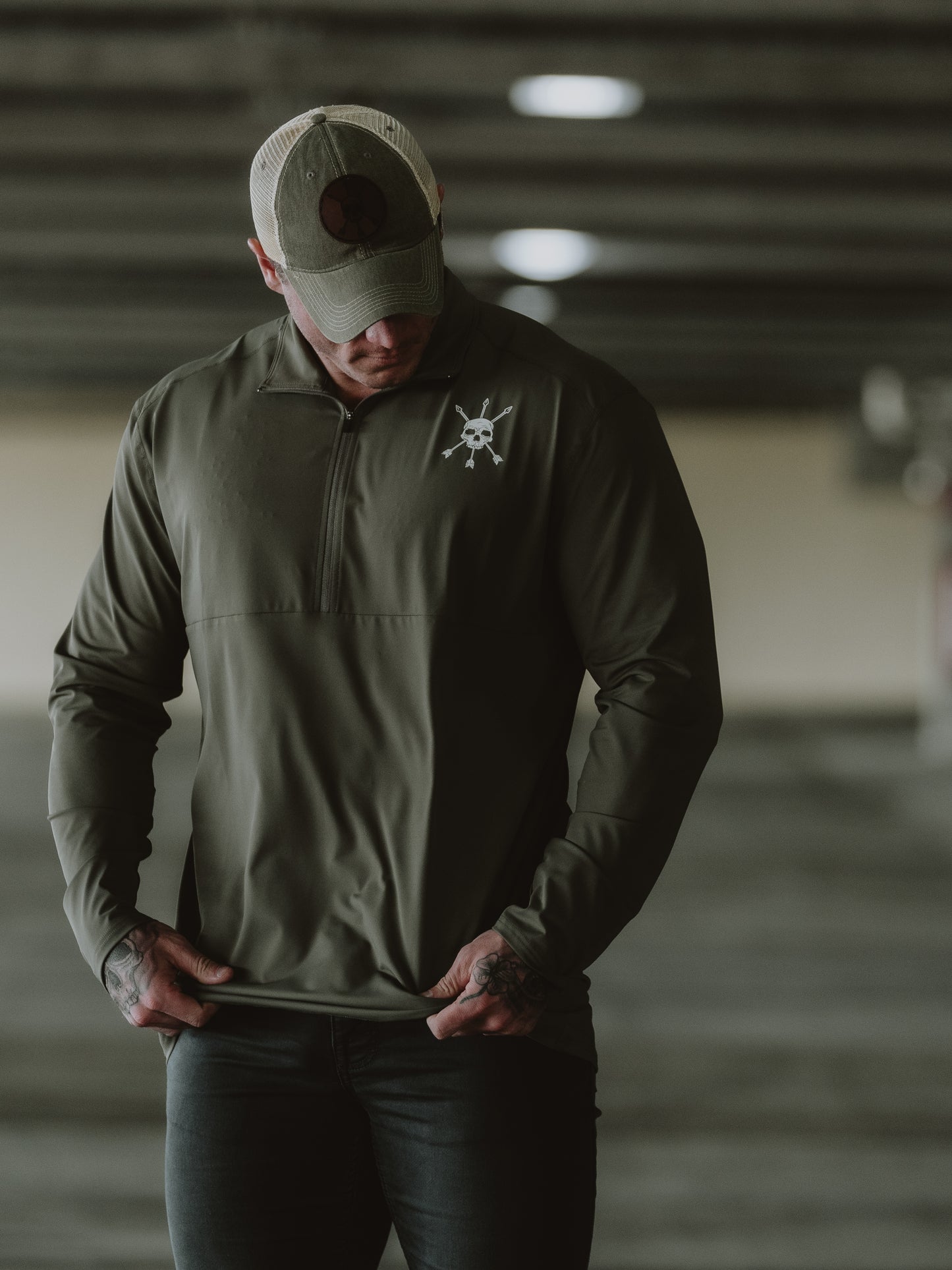 MEN'S | QUARTER-ZIP : SAGE
