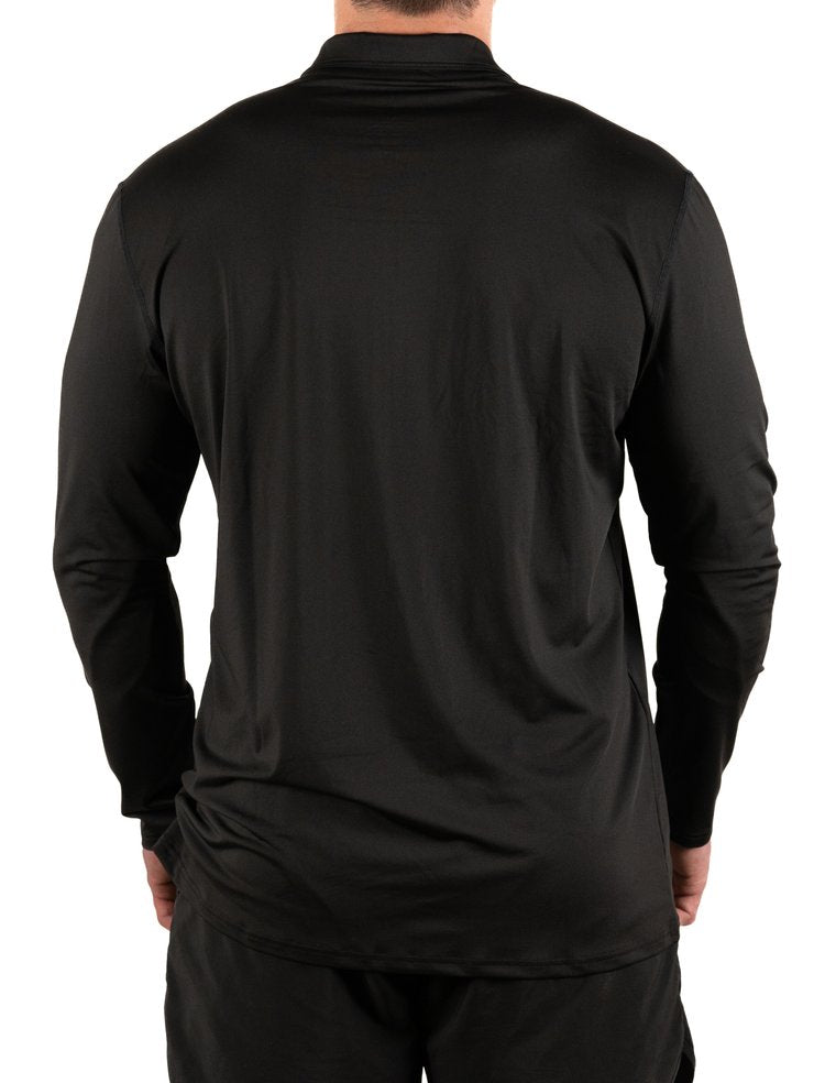MEN'S | QUARTER-ZIP : BLACK
