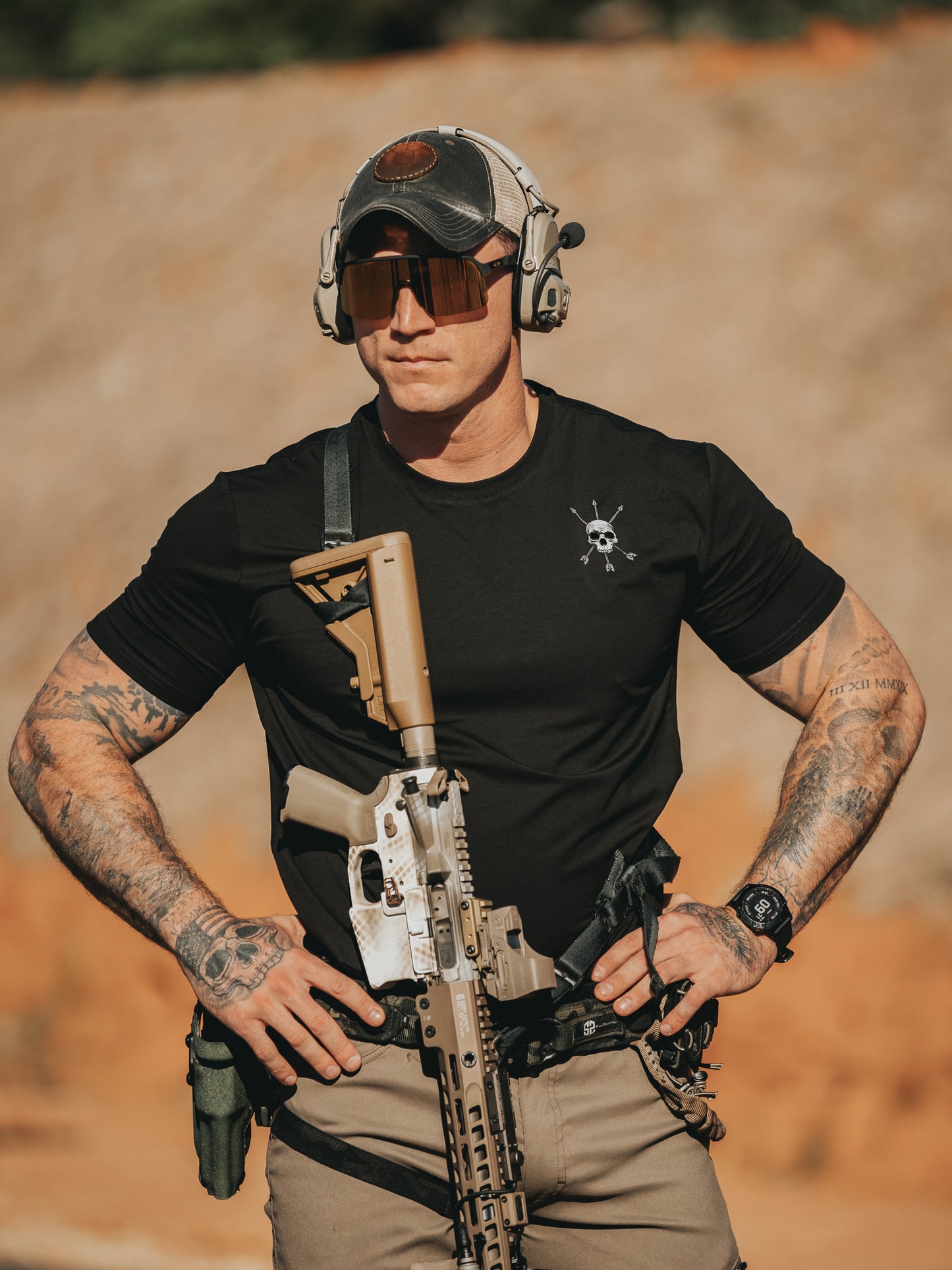 MEN'S | RAIDER TEE V2 : BLACK