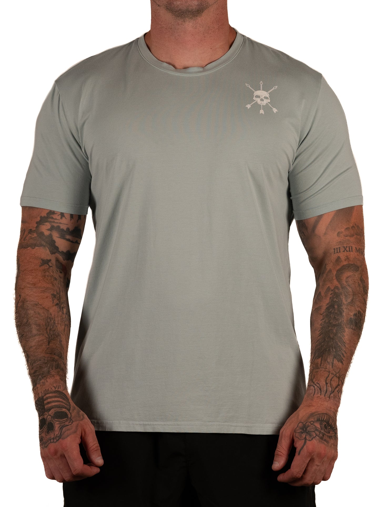 MEN'S | RAIDER TEE : BABY BLUE