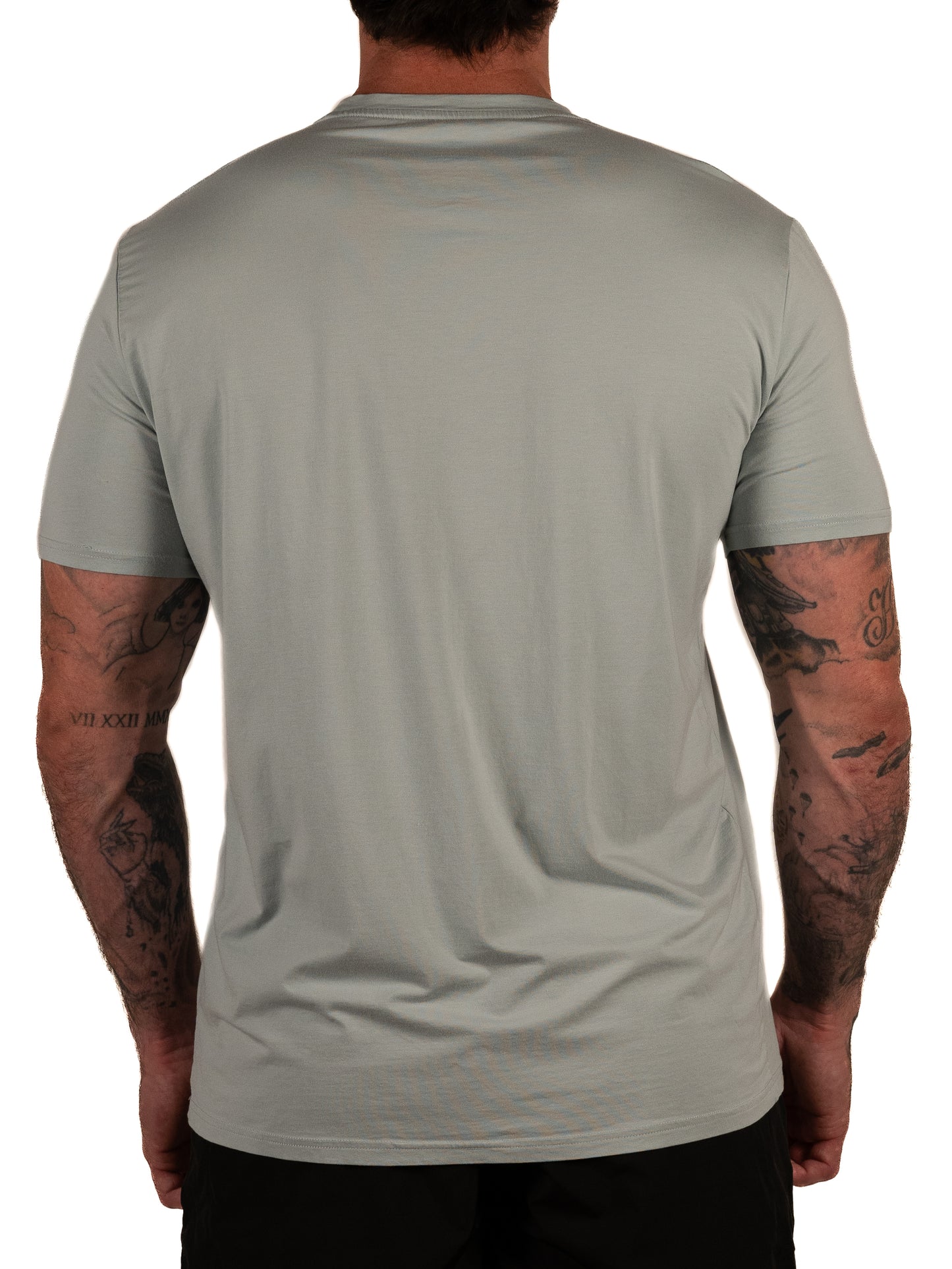 MEN'S | RAIDER TEE : BABY BLUE