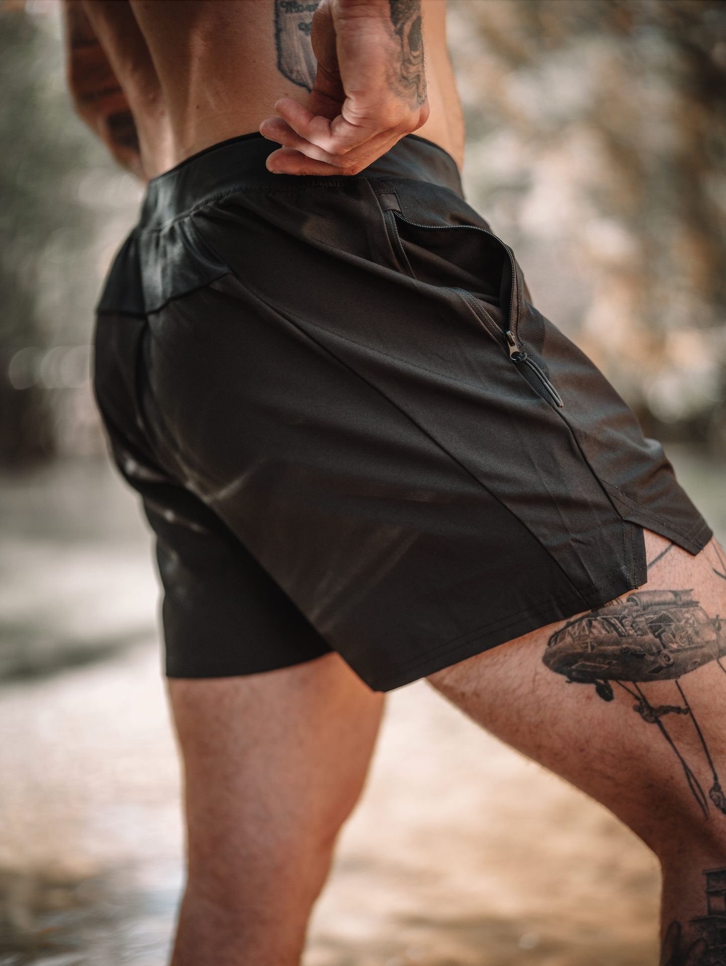 MEN'S | PERFORMANCE SHORT : BLACK