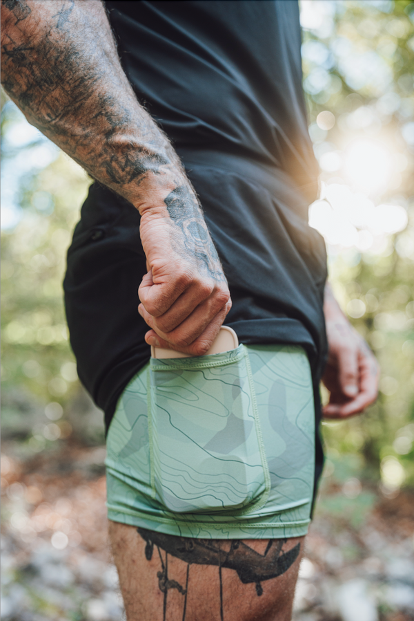 MEN'S | HYBRID SHORT : BLACK