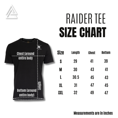 MEN'S | RAIDER TEE : BLACK