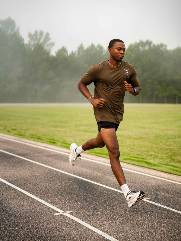 MEN'S | ASCEND TEE : EARTH BROWN