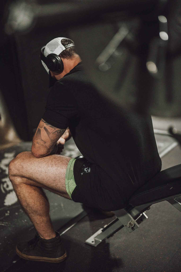 MEN'S | HYBRID SHORT : BLACK