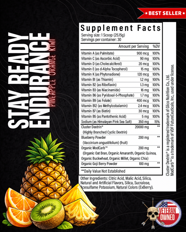 STAY READY ENDURANCE | Intra-Workout Hydration & Fuel