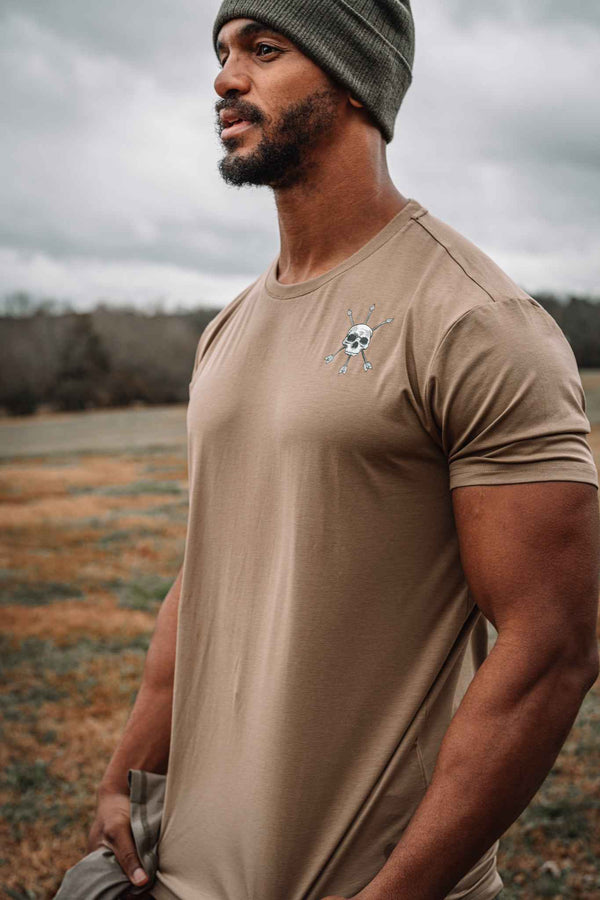 MEN'S | RAIDER TEE : COYOTE BROWN