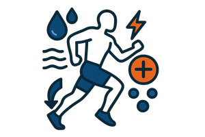 Stay Fueled Throughout Your Workout Icon - Detailed Version