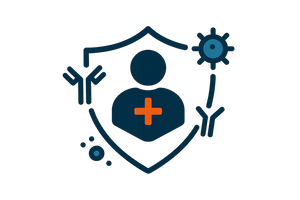 Stay Healthy and Consistent Icon - Brand Colors