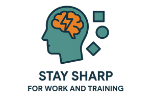 Stay Sharp for Work and Training Icon