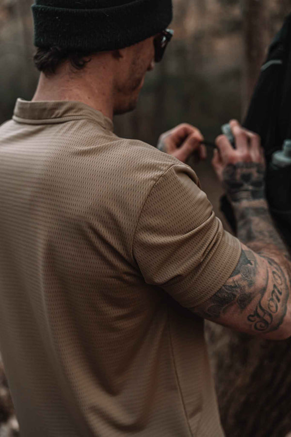 MEN'S | ULTRA X TEE : COYOTE BROWN