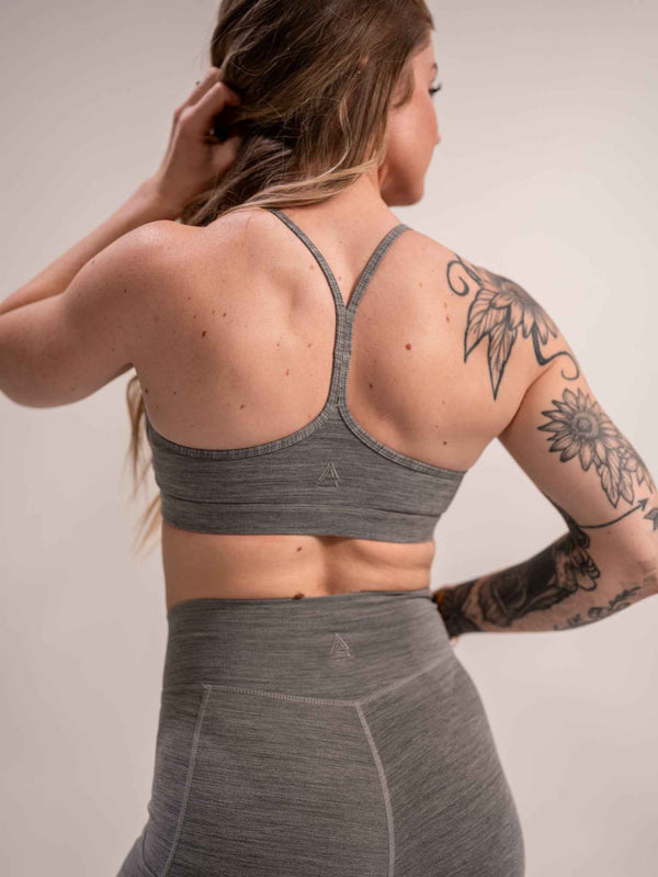 WOMEN'S | DEBUT SPORTS BRA : GRAY