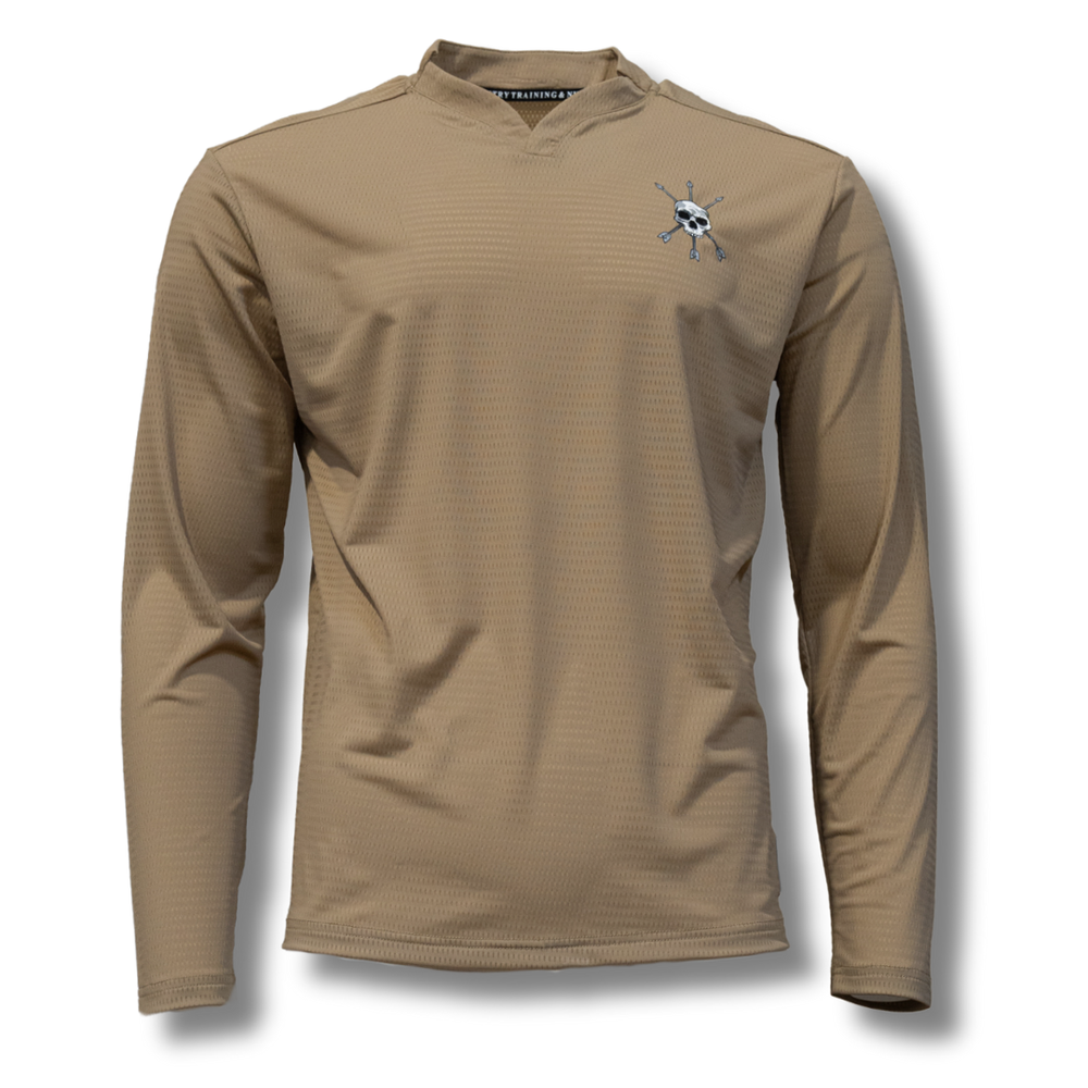 MEN'S | ULTRA X LONG SLEEVE : COYOTE BROWN - Alpha Country Training + Nutrition