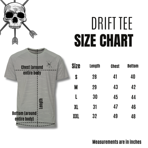 MEN'S | DRIFT TEE : LIGHT GREY