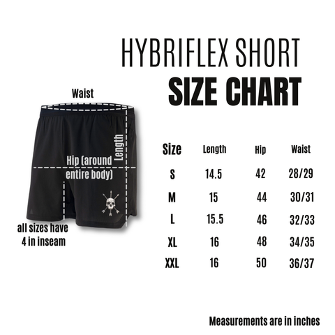 MEN’S | HYBRIFLEX SHORT : BLACK