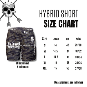 MEN'S | HYBRID SHORT : DEEP FOREST - Alpha Country Training + Nutrition