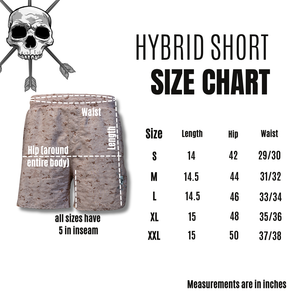 MEN'S | HYBRID SHORT : AOR1 - Alpha Country Training + Nutrition