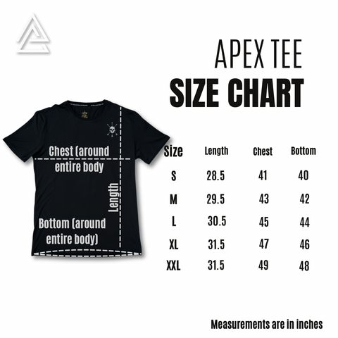 MEN'S | APEX TEE : BLACK