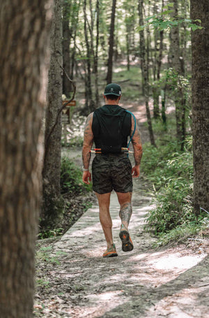 MEN'S | HYBRID SHORT : DEEP FOREST