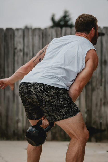 MEN'S | TRACER TANK : WHITE