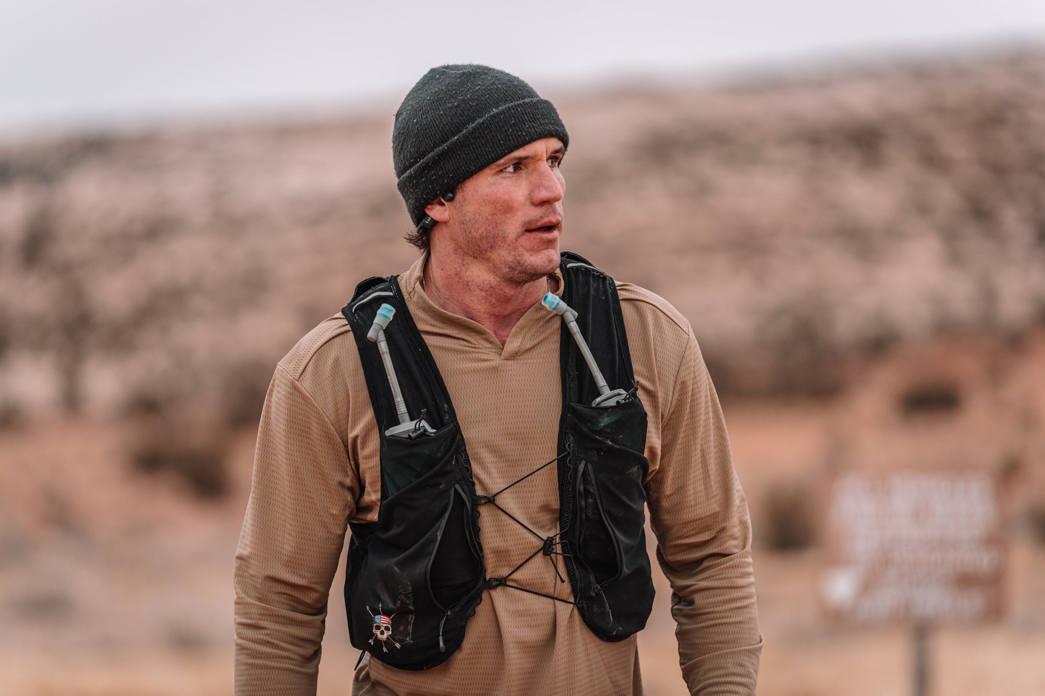 Cold and high in the desert