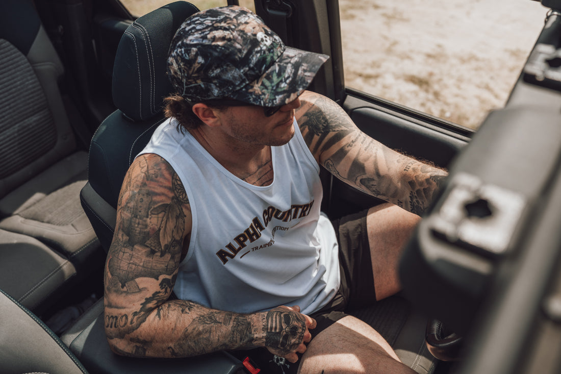 DISTANCE CAP V2 : BLACK TIMBER