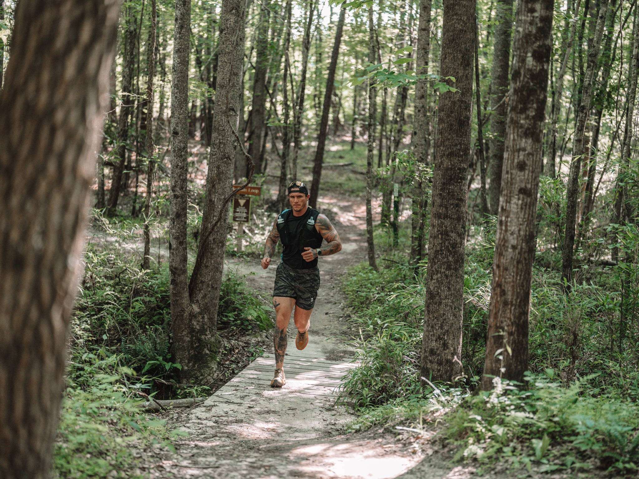 Training miles on the home trail