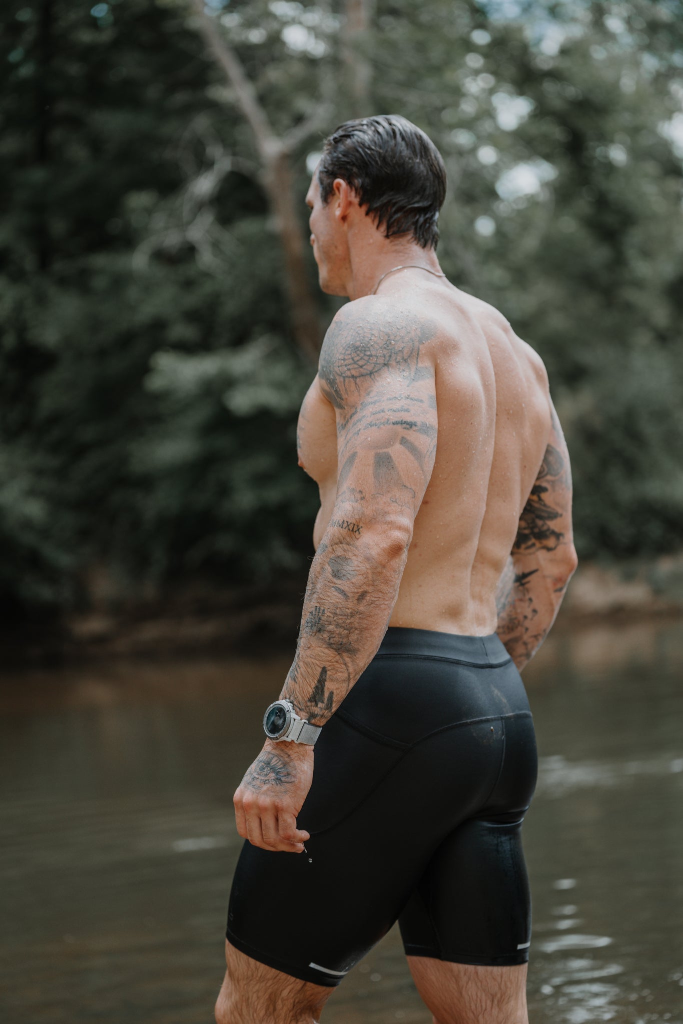 Back panel and rear pocket