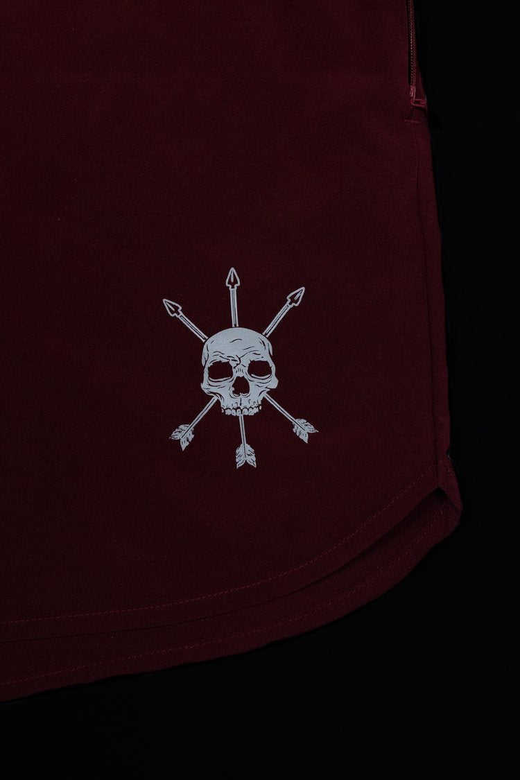 MEN'S | STEALTH SHORT : MAROON