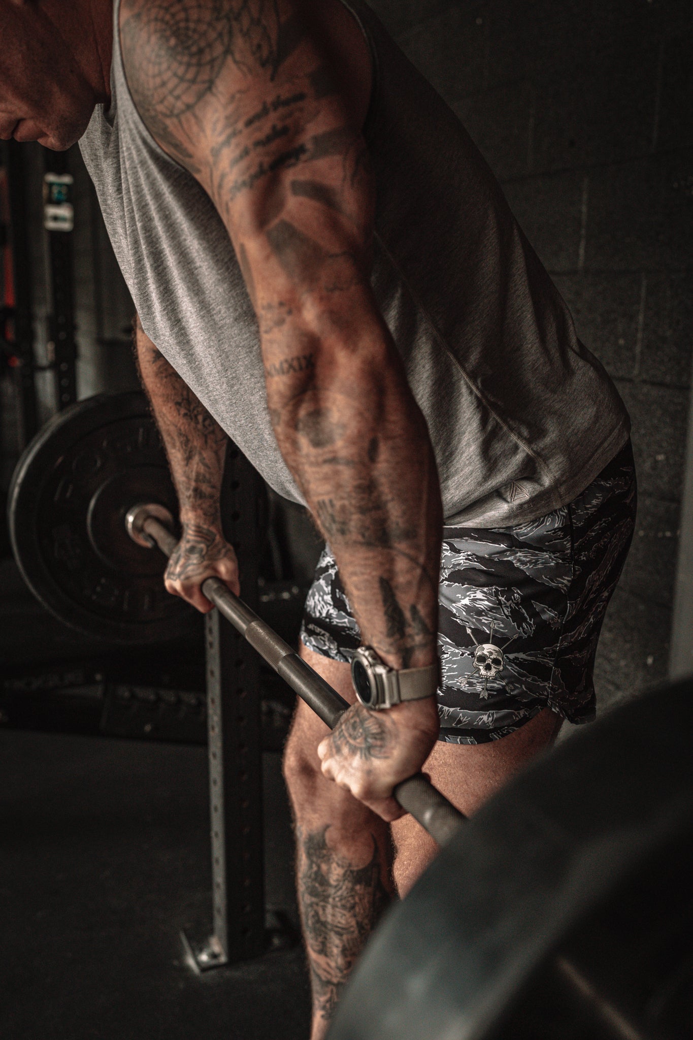 Zip back pocket and waistband on the Stealth Short