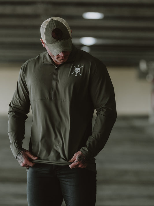 MEN'S | QUARTER-ZIP : SAGE
