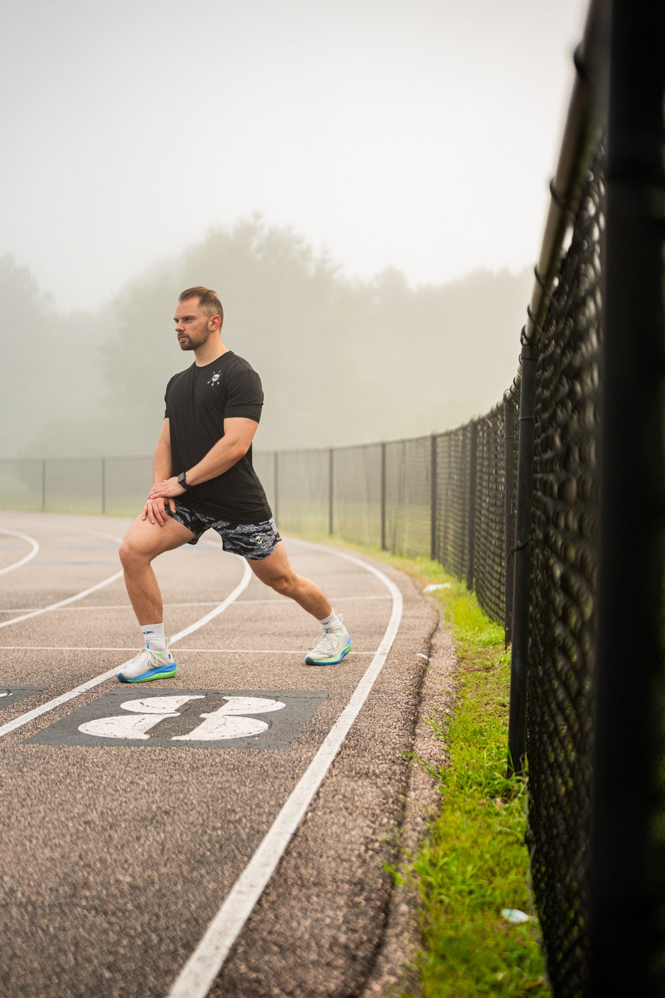 Deep into the session in the Ascend Tee