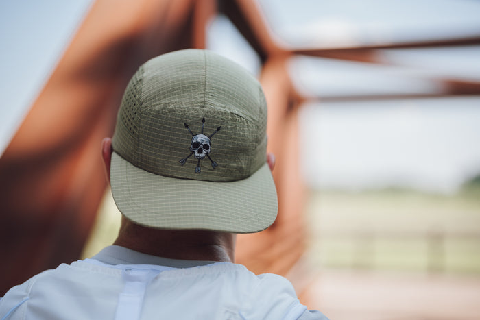 DISTANCE CAP: OLIVE RIPSTOP