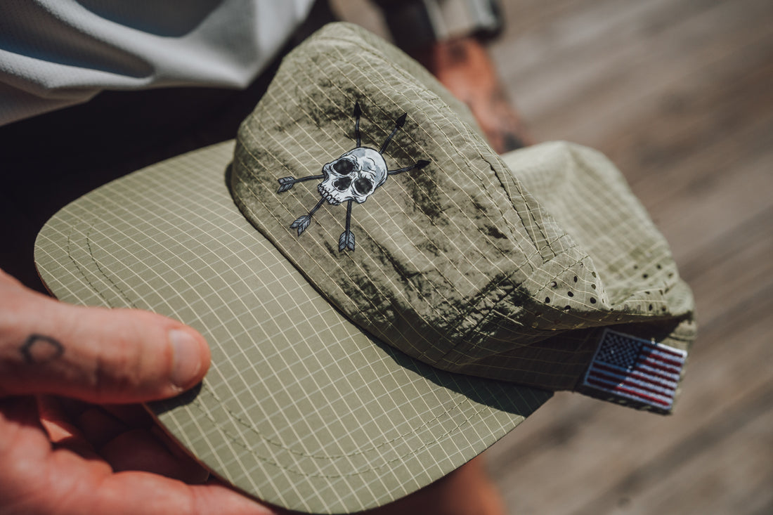 DISTANCE CAP OLIVE RIPSTOP