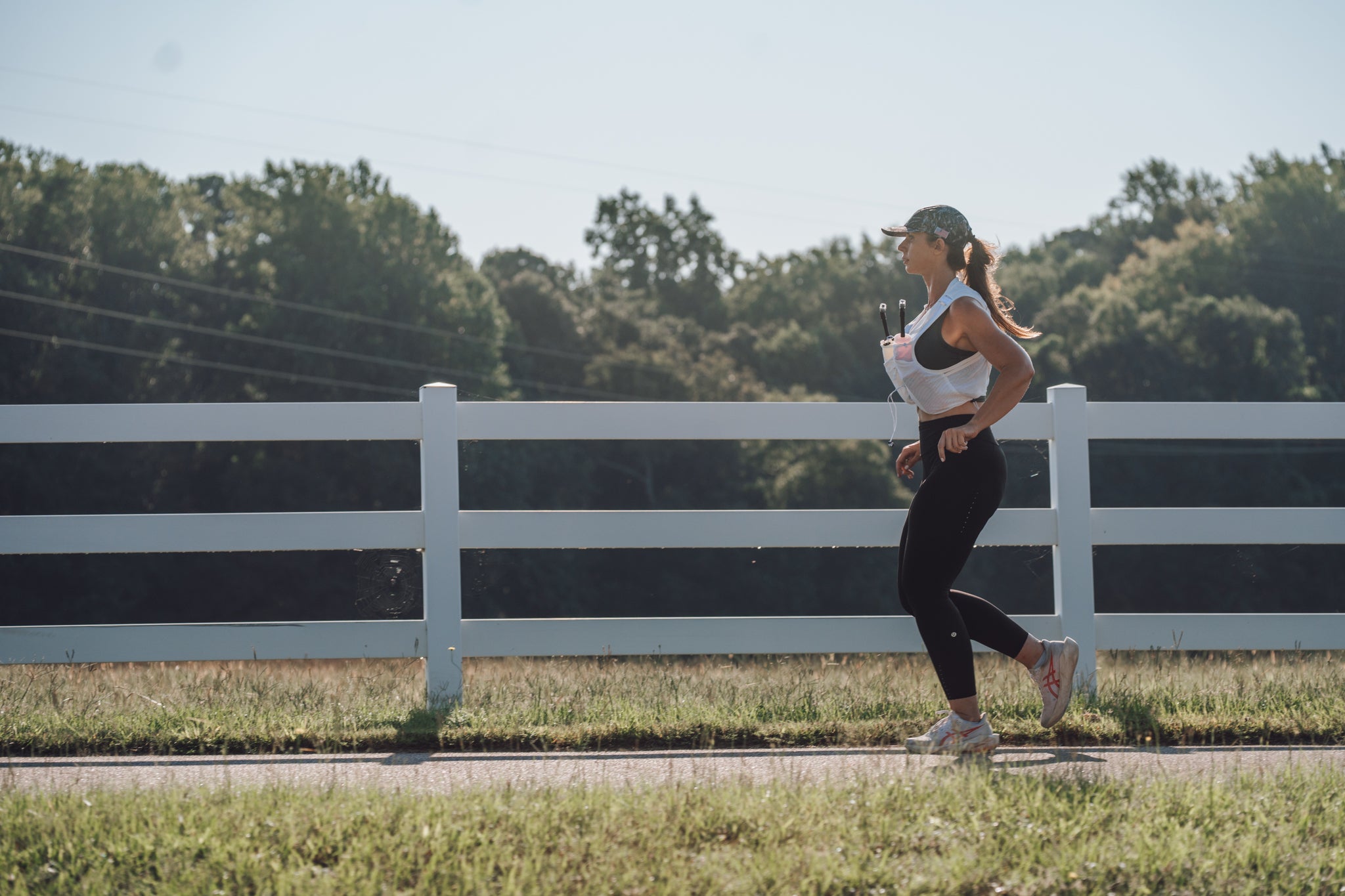 Training miles on the home road