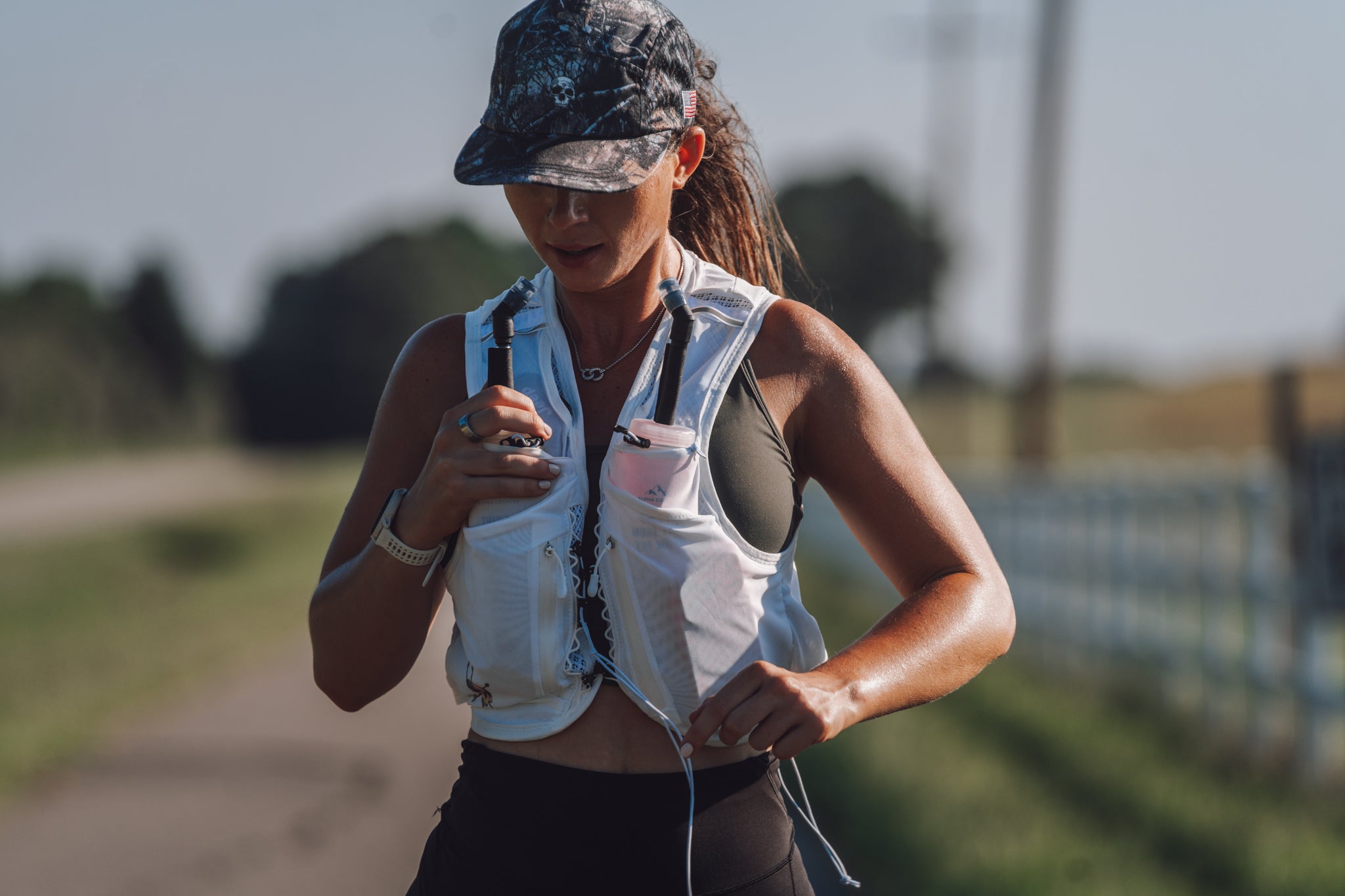 Ridgeline Vest in White