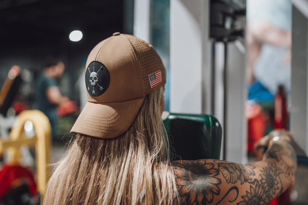 VARSITY CAP : LATTE