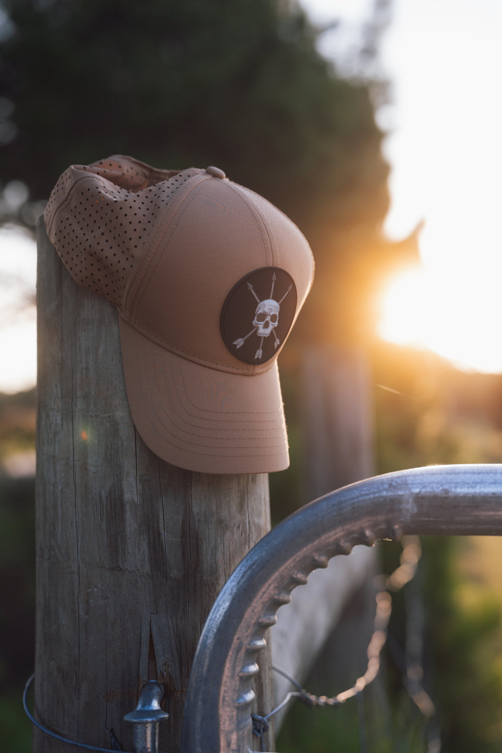 VARSITY CAP : LATTE