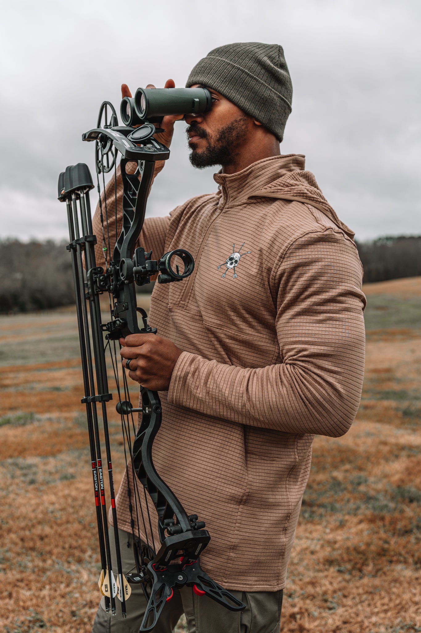 Glassing the field in the Waffle Hoodie