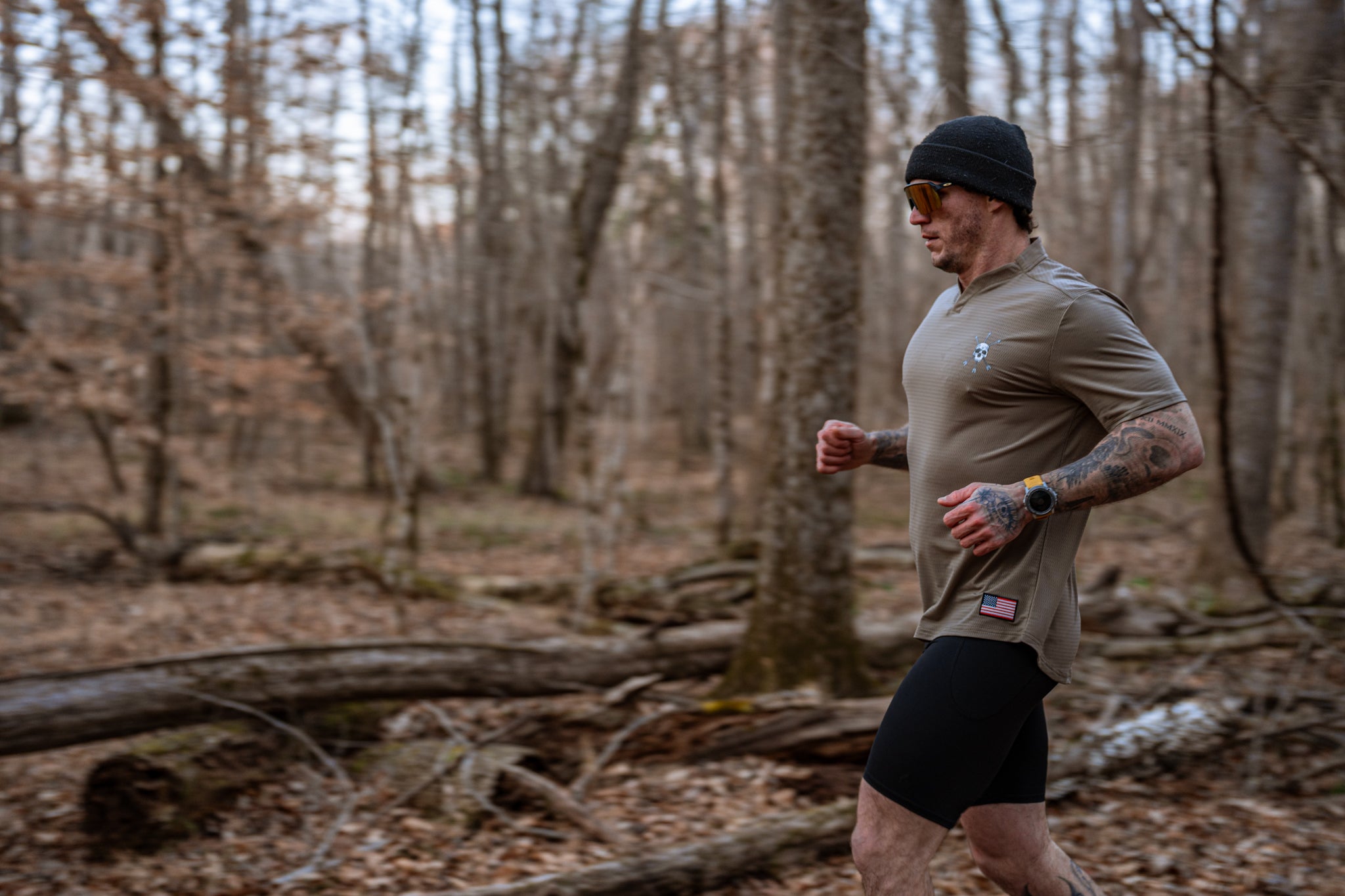 Moving through the trees in the Ultra X Tee