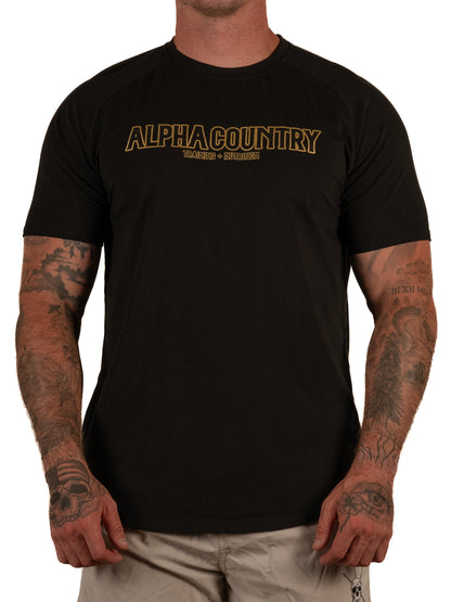 MEN'S | TRACER TEE : BLACK