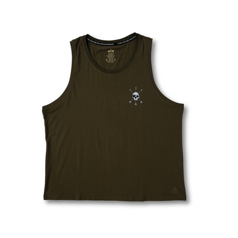 MEN'S | RAPID PERFORMANCE TANK : MILITARY OLIVE