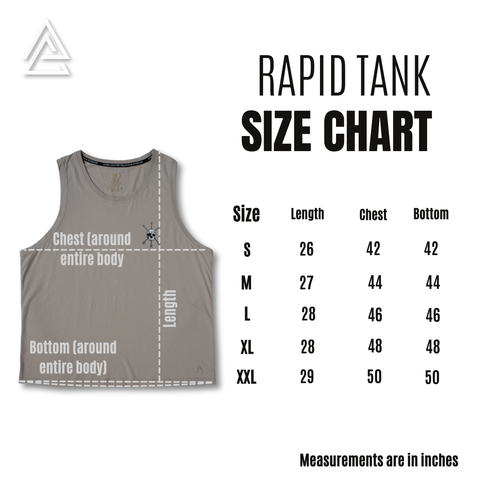 MEN'S | RAPID PERFORMANCE TANK : ROCK RIDGE