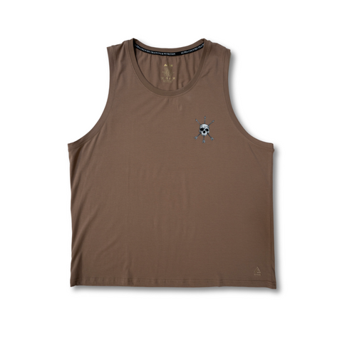 MEN'S | RAPID PERFORMANCE TANK : TOBACCO BROWN